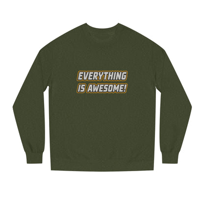 Everything is Awesome! — The LEGO Movie-Inspired Retro Sweatshirt (Dark)