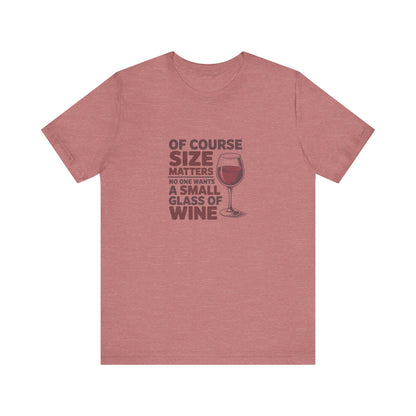 Big Glass Energy — Wine Lover Retro Tee (Light)