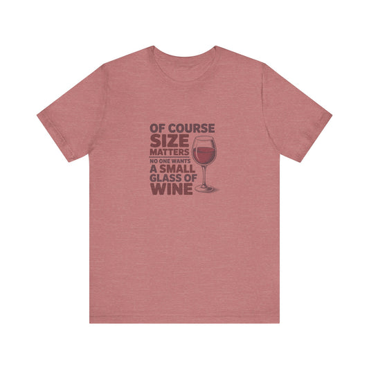 Big Glass Energy — Wine Lover Retro Tee (Light)