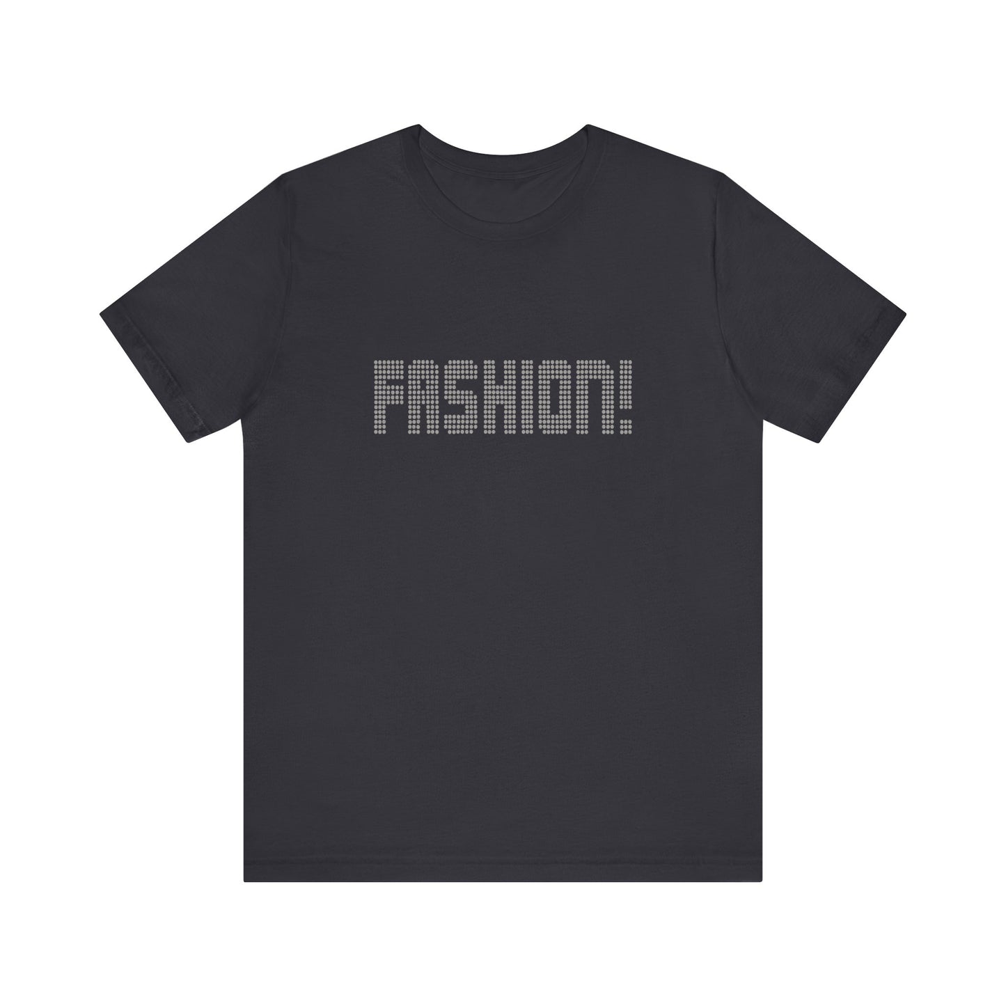 FASHION! — Psych Faux Rhinestones Retro Tee (Dark)