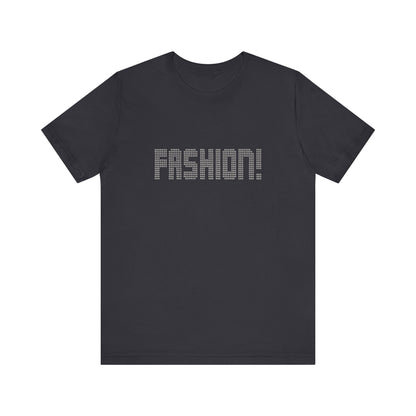 FASHION! — Psych Faux Rhinestones Retro Tee (Dark)