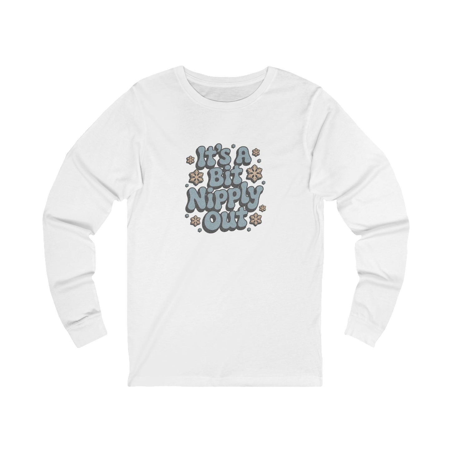It's a Bit Nipply Out — Christmas Vacation Retro Long Sleeve (Light)