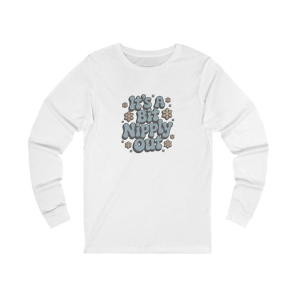 It's a Bit Nipply Out — Christmas Vacation Retro Long Sleeve (Light)