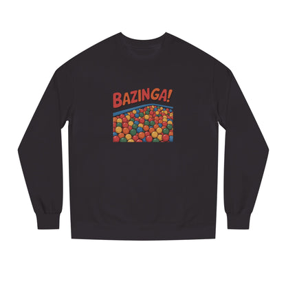 Bazinga! Ball Pit — Big Bang Theory Retro Sweatshirt (Dark)