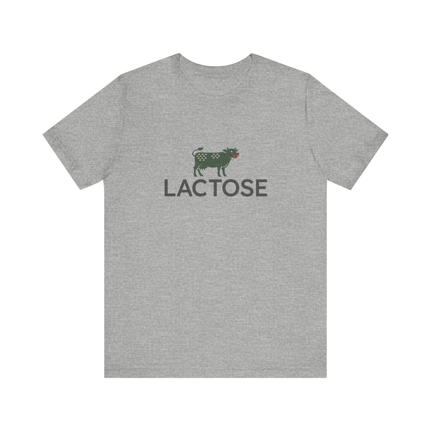 Life is a Beautiful… Typo – LACTOSE Logo Parody Retro Tee (Light)
