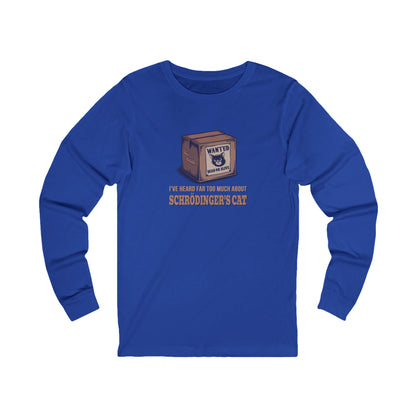 Schrödinger’s Cat — Big Bang Theory Retro Long Sleeve (Dark)