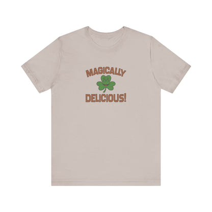 Magically Delicious — St. Patrick’s Retro Tee (Light)
