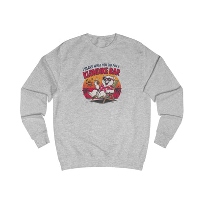 What You Did for a Klondike Bar — Retro Graphic Sweatshirt (Light)