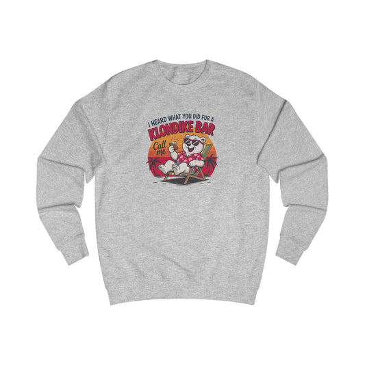 What You Did for a Klondike Bar — Retro Graphic Sweatshirt (Light)
