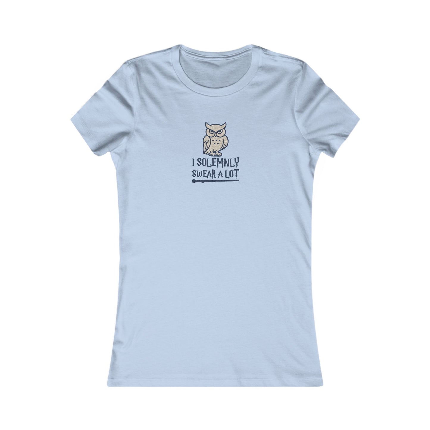 I Solemnly Swear a Lot — Harry Potter Retro Women's Tee (Light)