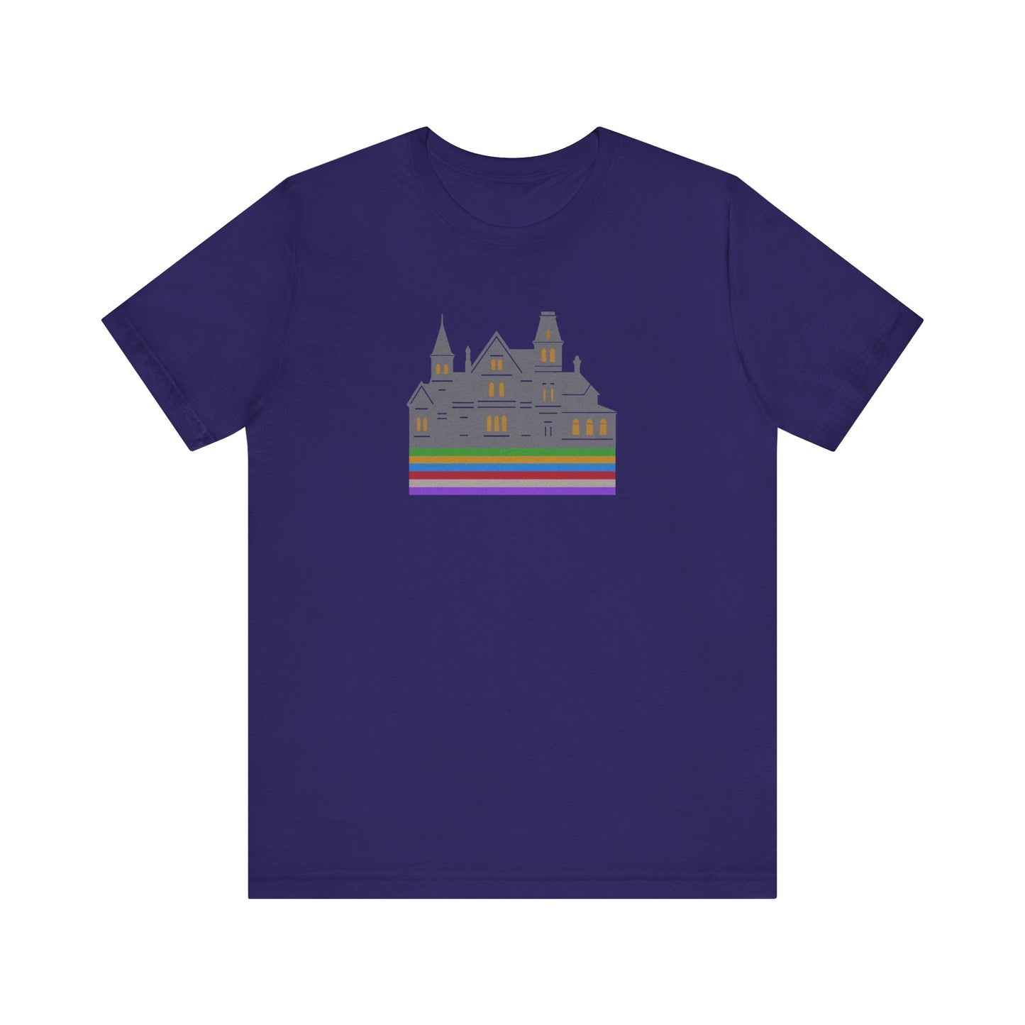 Welcome to Hill House (Off Route 41) — Clue Retro Tee (Dark)