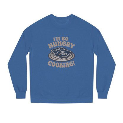 I'm So Hungry, I Could Eat My Own Cooking — Retro Sweatshirt (Dark)