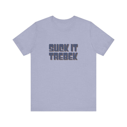 Suck It Trebek — SNL Celebrity Jeopardy Sketch Retro Tee (Light)