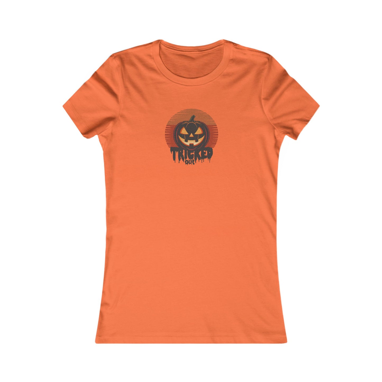 Tricked Out — Vintage Jack-O’-Lantern Women's Tee (Light)