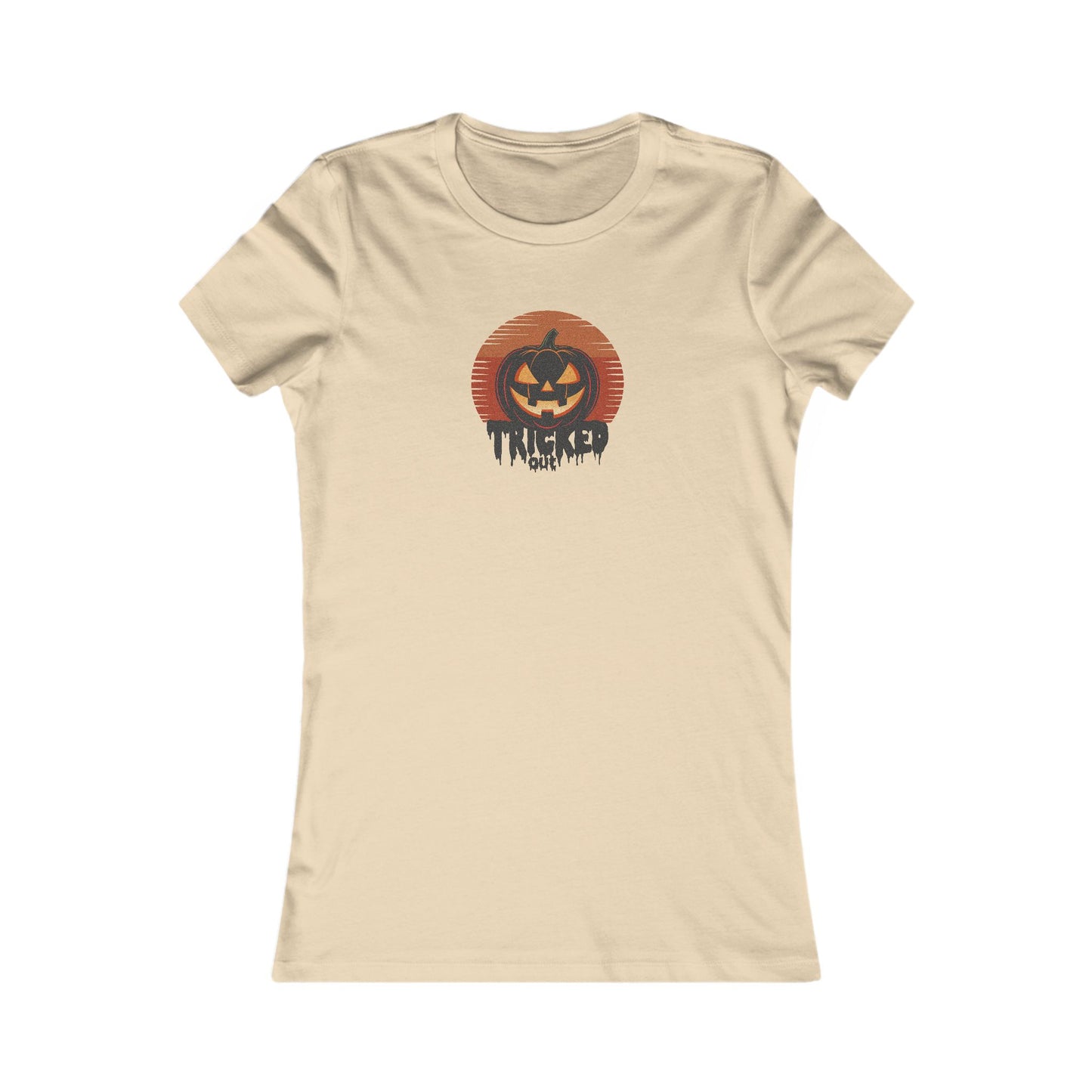 Tricked Out — Vintage Jack-O’-Lantern Women's Tee (Light)