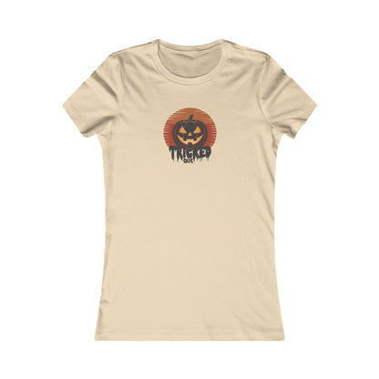 Tricked Out — Vintage Jack-O’-Lantern Women's Tee (Light)