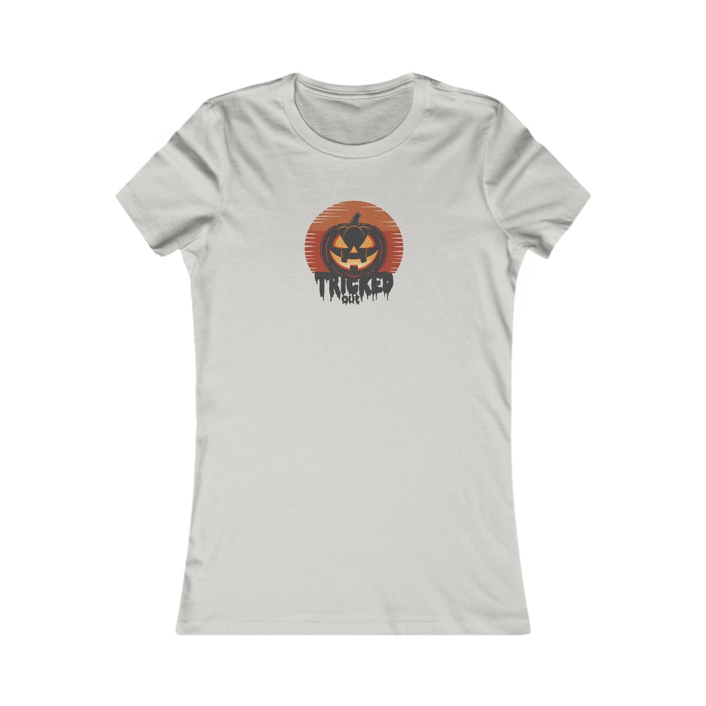Tricked Out — Vintage Jack-O’-Lantern Women's Tee (Light)