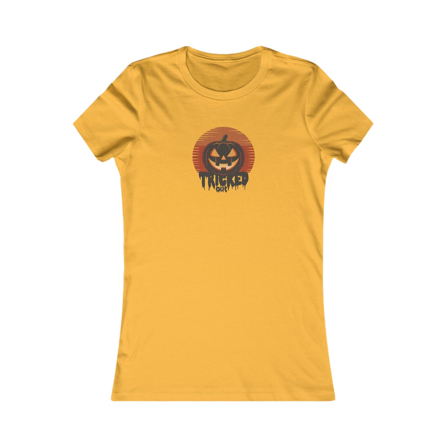 Tricked Out — Vintage Jack-O’-Lantern Women's Tee (Light)
