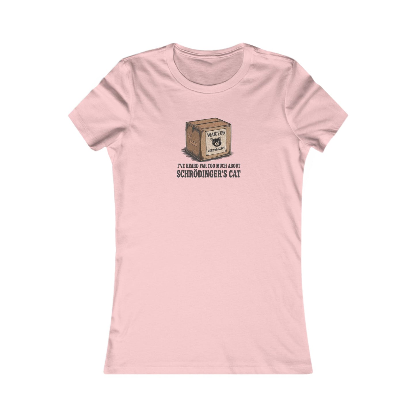Schrödinger’s Cat — Big Bang Theory Retro Women's Tee (Light)