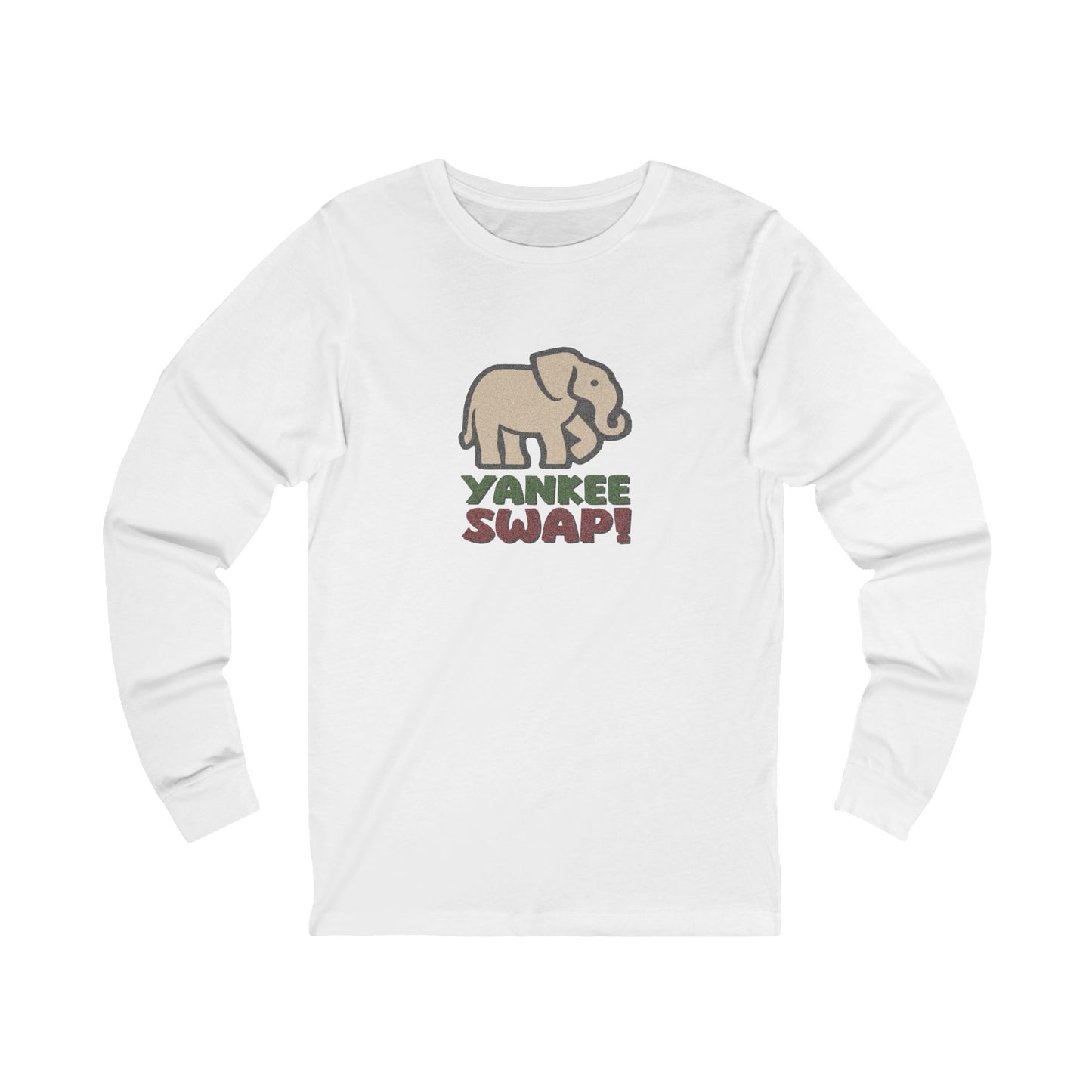 Yankee Swap! Christmas Party — Michael Scott Retro Long Sleeve (Light)