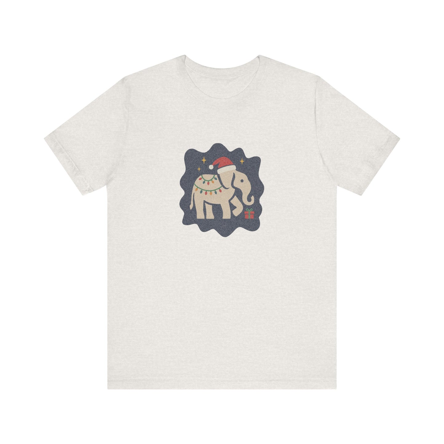 White Elephant Season — Retro Christmas Graphic Tee (Light)