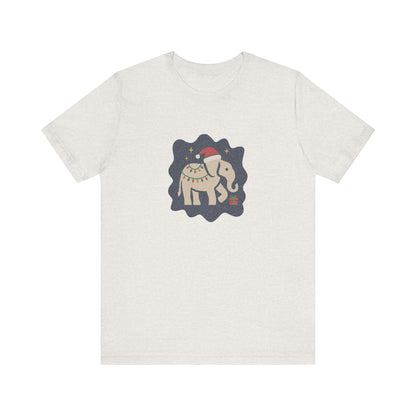 White Elephant Season — Retro Christmas Graphic Tee (Light)