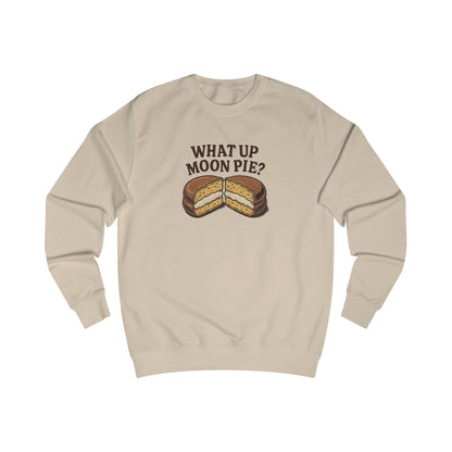 What Up, Moon Pie? — Big Bang Theory Retro Sweatshirt (Light)