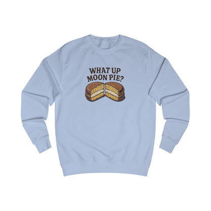 What Up, Moon Pie? — Big Bang Theory Retro Sweatshirt (Light)