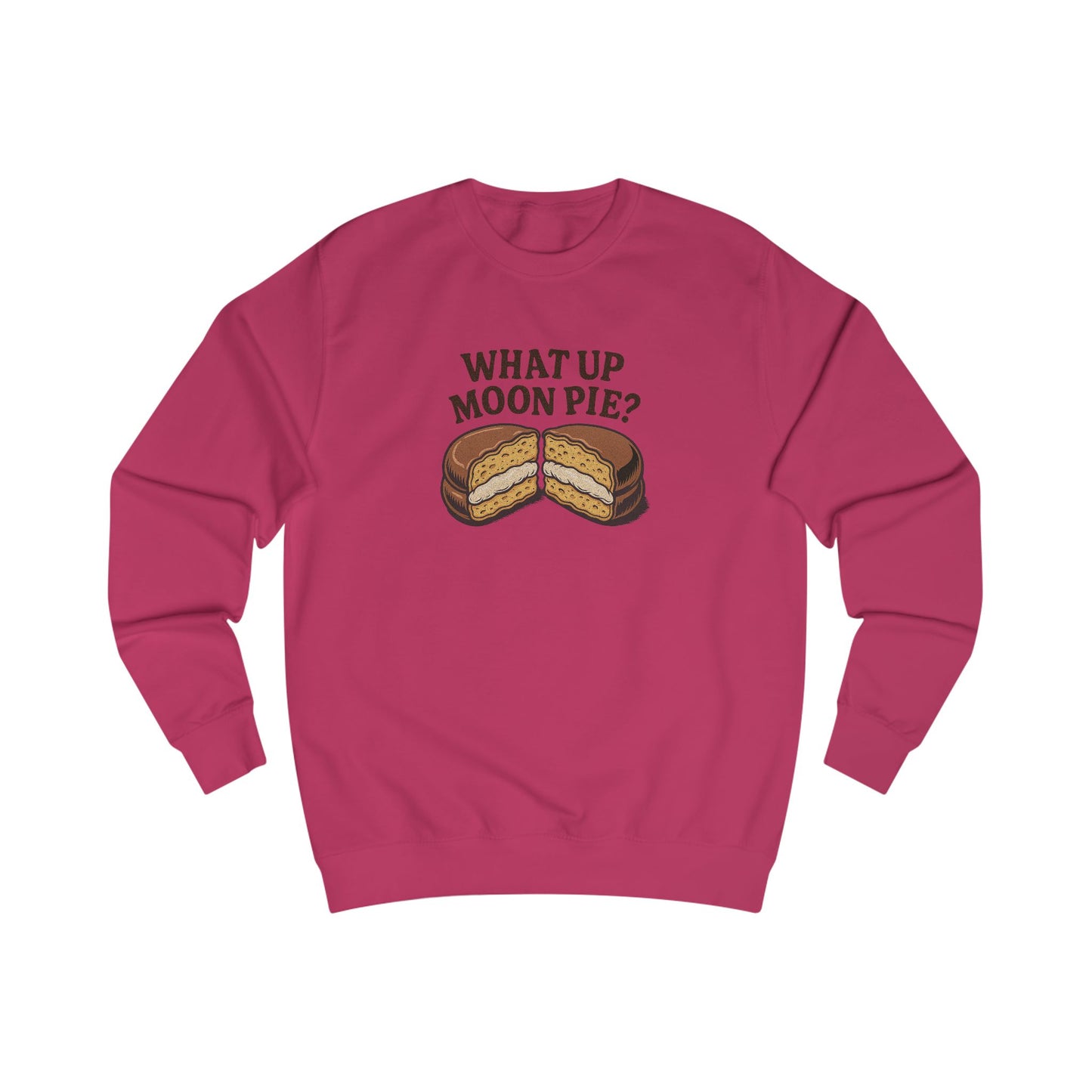 What Up, Moon Pie? — Big Bang Theory Retro Sweatshirt (Light)