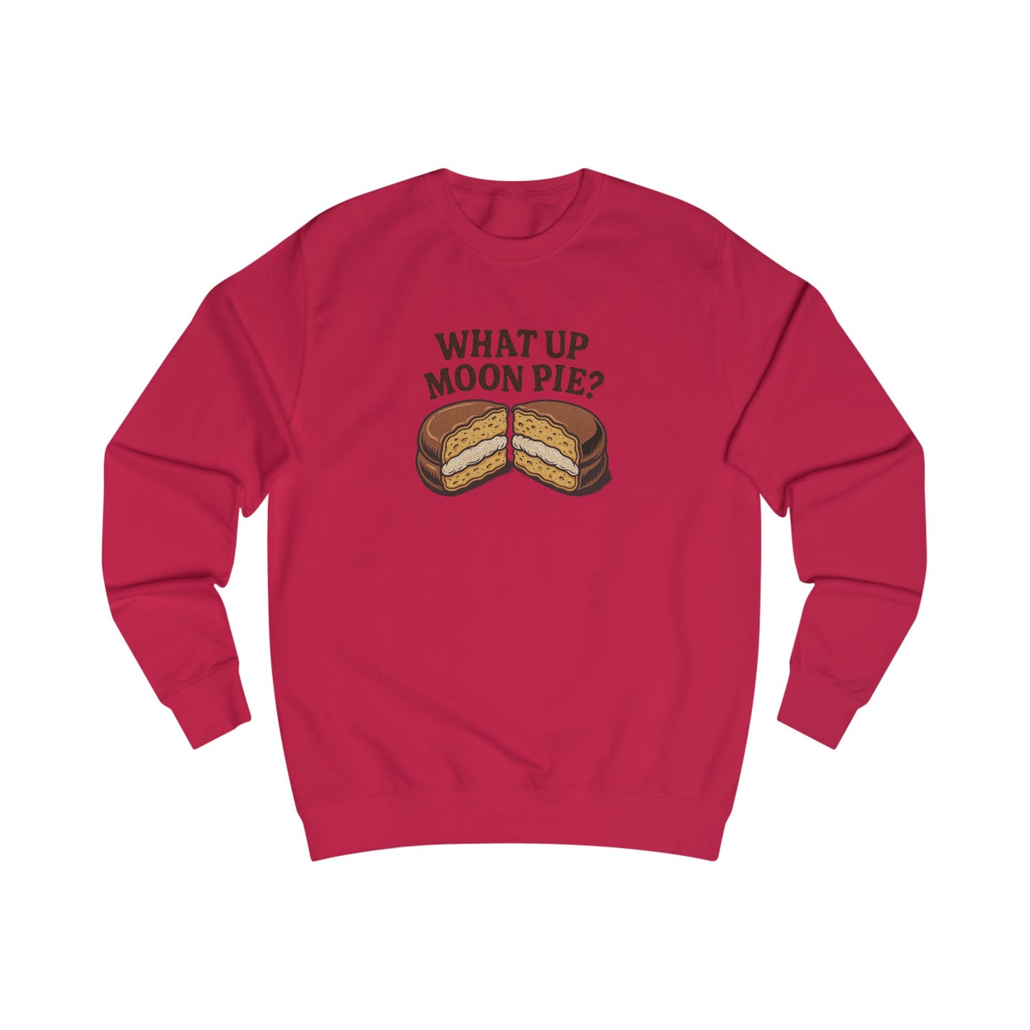 What Up, Moon Pie? — Big Bang Theory Retro Sweatshirt (Light)