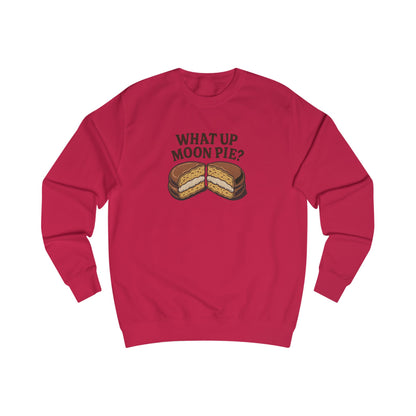 What Up, Moon Pie? — Big Bang Theory Retro Sweatshirt (Light)