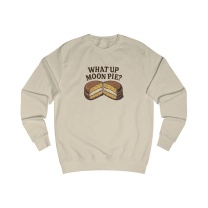 What Up, Moon Pie? — Big Bang Theory Retro Sweatshirt (Light)