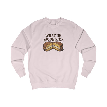 What Up, Moon Pie? — Big Bang Theory Retro Sweatshirt (Light)