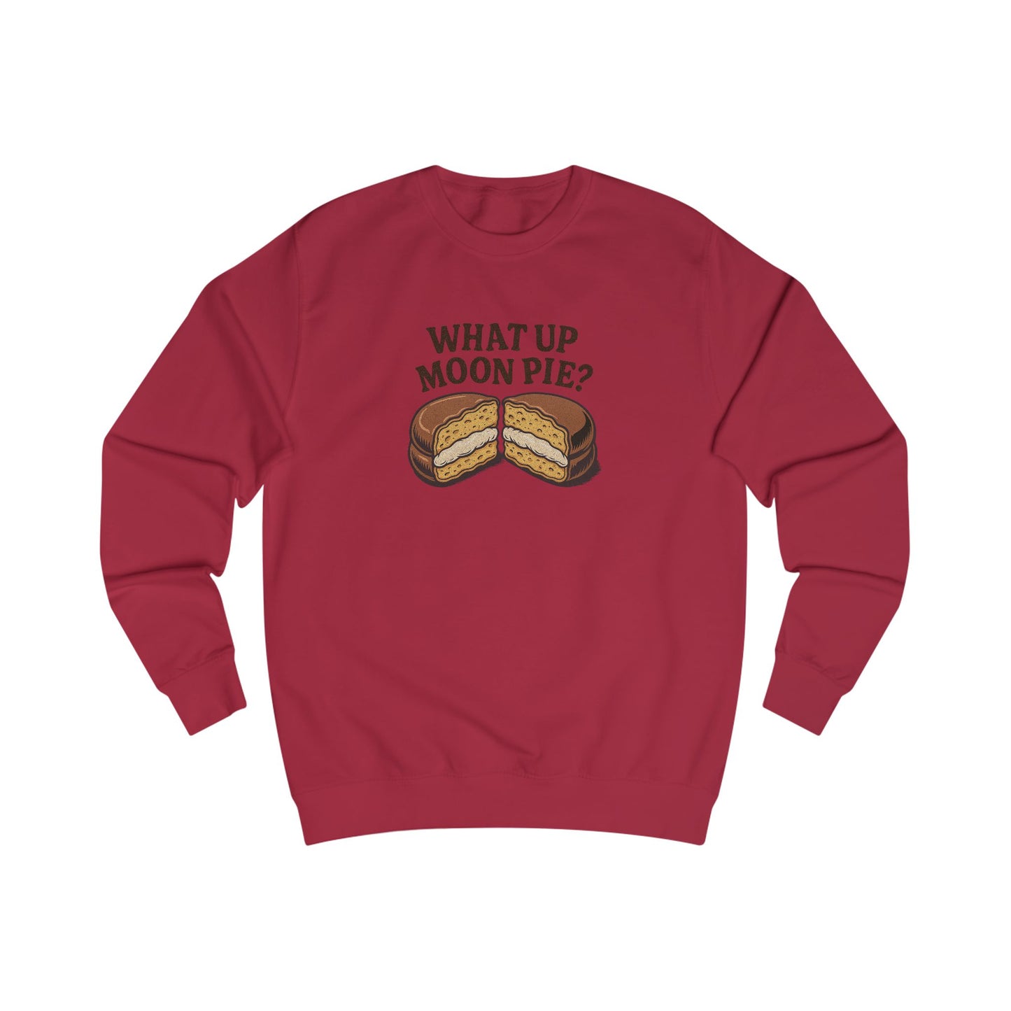 What Up, Moon Pie? — Big Bang Theory Retro Sweatshirt (Light)