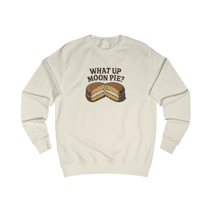 What Up, Moon Pie? — Big Bang Theory Retro Sweatshirt (Light)