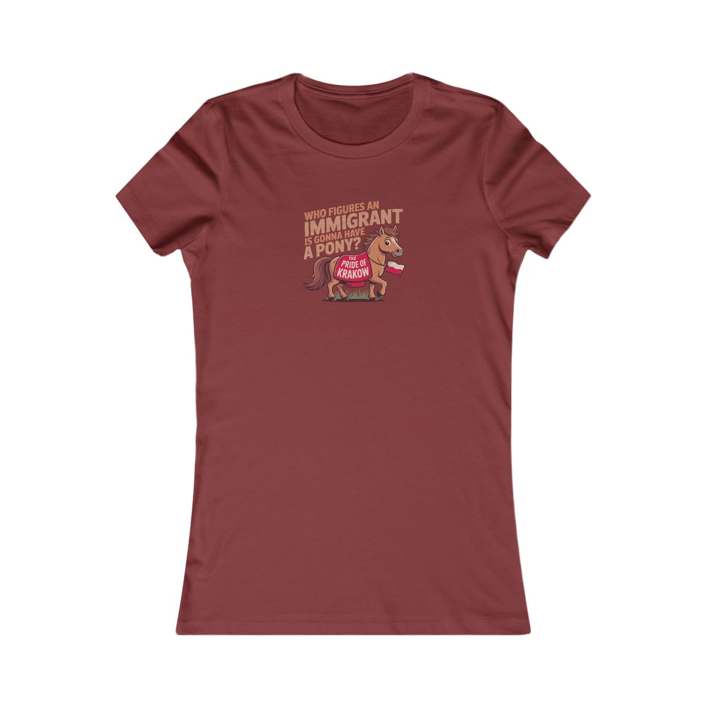 The Pride of Krakow — Seinfeld Retro Women's Tee (Dark)