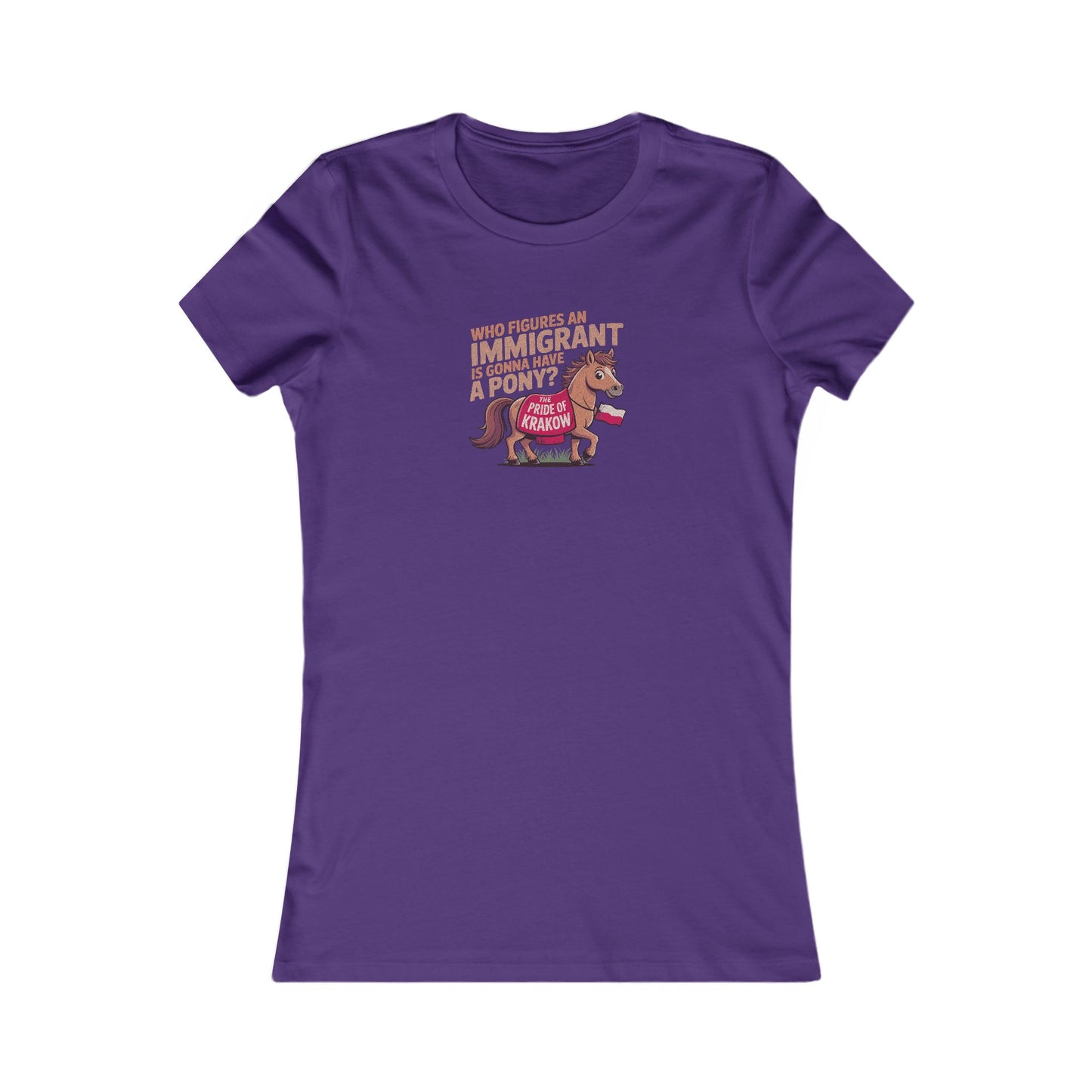 The Pride of Krakow — Seinfeld Retro Women's Tee (Dark)