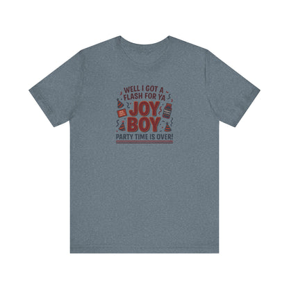 Joy Boy — Seinfeld Library Investigator Retro Tee (Light)