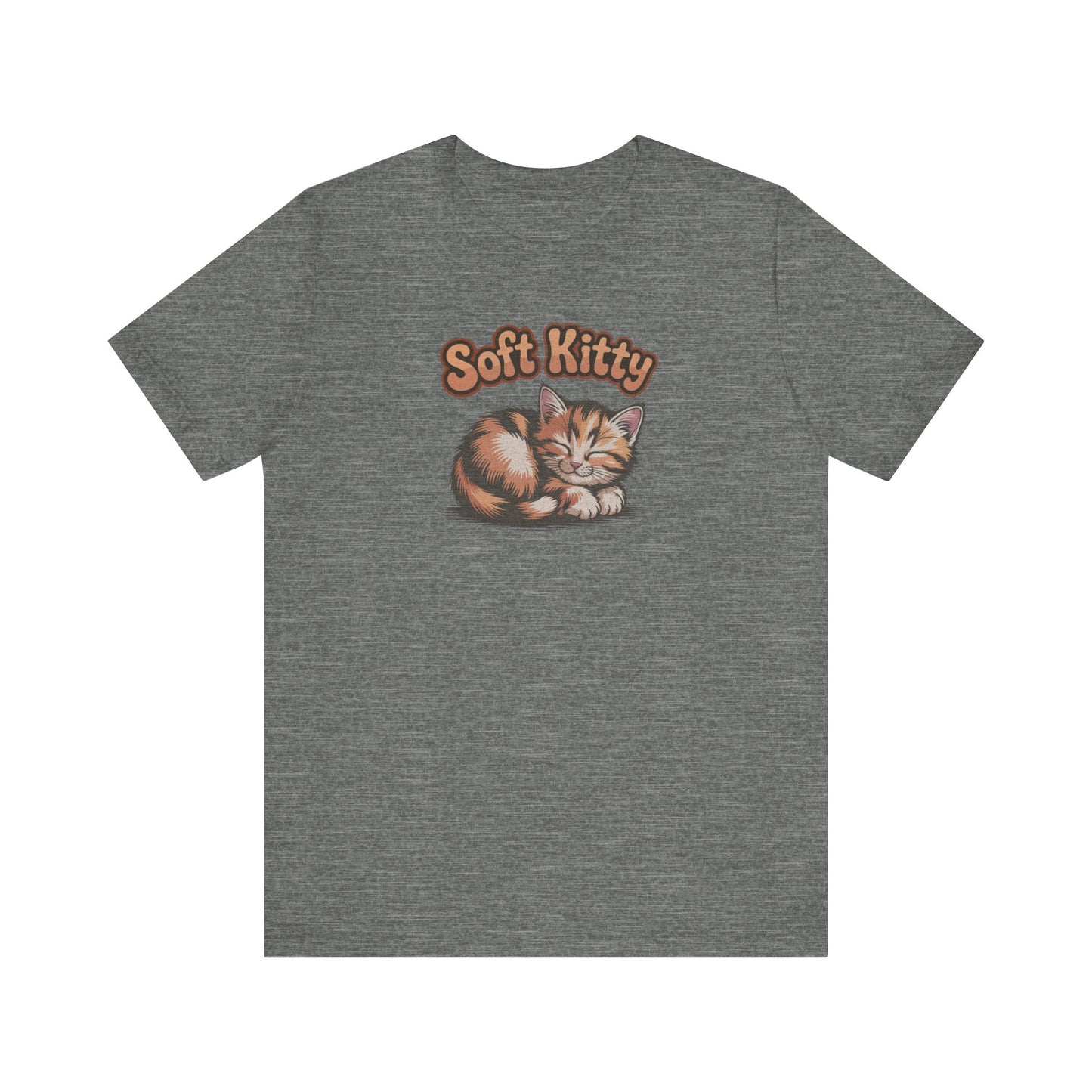 Soft Kitty Sick-Day Lullaby — Big Bang Theory Retro Tee (Light)