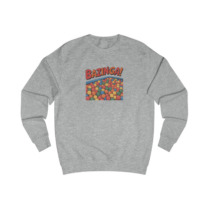 Bazinga! Ball Pit — Big Bang Theory Retro Sweatshirt (Light)