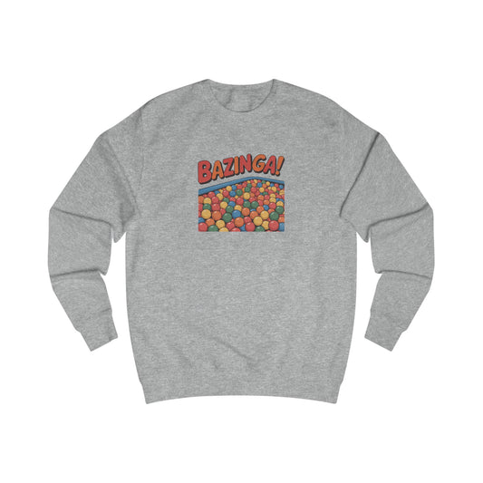 Bazinga! Ball Pit — Big Bang Theory Retro Sweatshirt (Light)