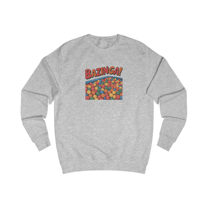 Bazinga! Ball Pit — Big Bang Theory Retro Sweatshirt (Light)