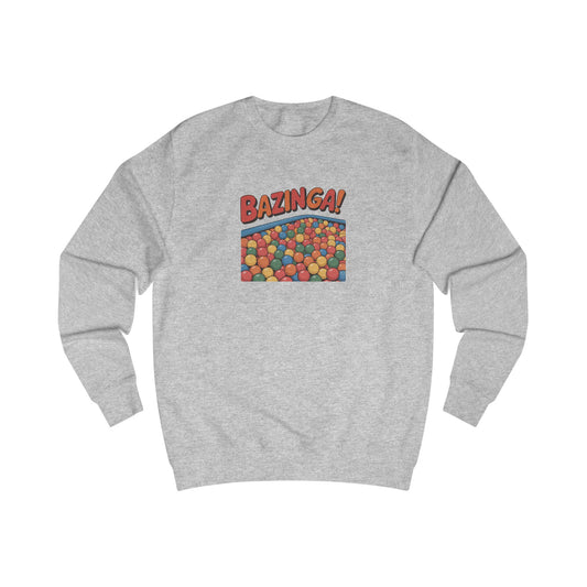 Bazinga! Ball Pit — Big Bang Theory Retro Sweatshirt (Light)
