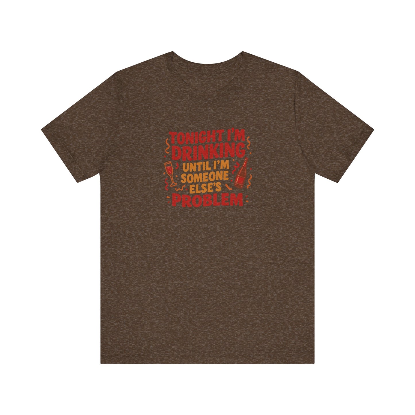 The Problem is Coming From Inside the Bar — Retro Tee (Dark)