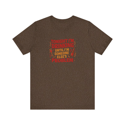 The Problem is Coming From Inside the Bar — Retro Tee (Dark)