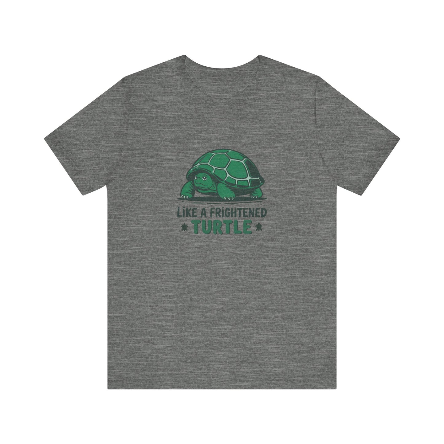 Like a Frightened Turtle — George Costanza Shrinkage Retro Tee (Light)