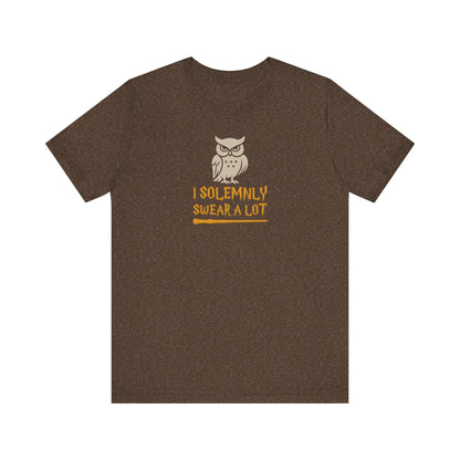 I Solemnly Swear a Lot — Harry Potter Retro Tee (Dark)