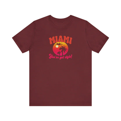 Miami, You've Got Style! — Golden Girls Retro Tee (Dark)