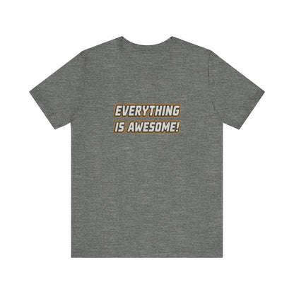 Everything is Awesome! — The LEGO Movie-Inspired Retro Tee (Light)