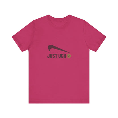 Just Ugh 😒 Athletic Parody — Retro Workout Tee (Light)